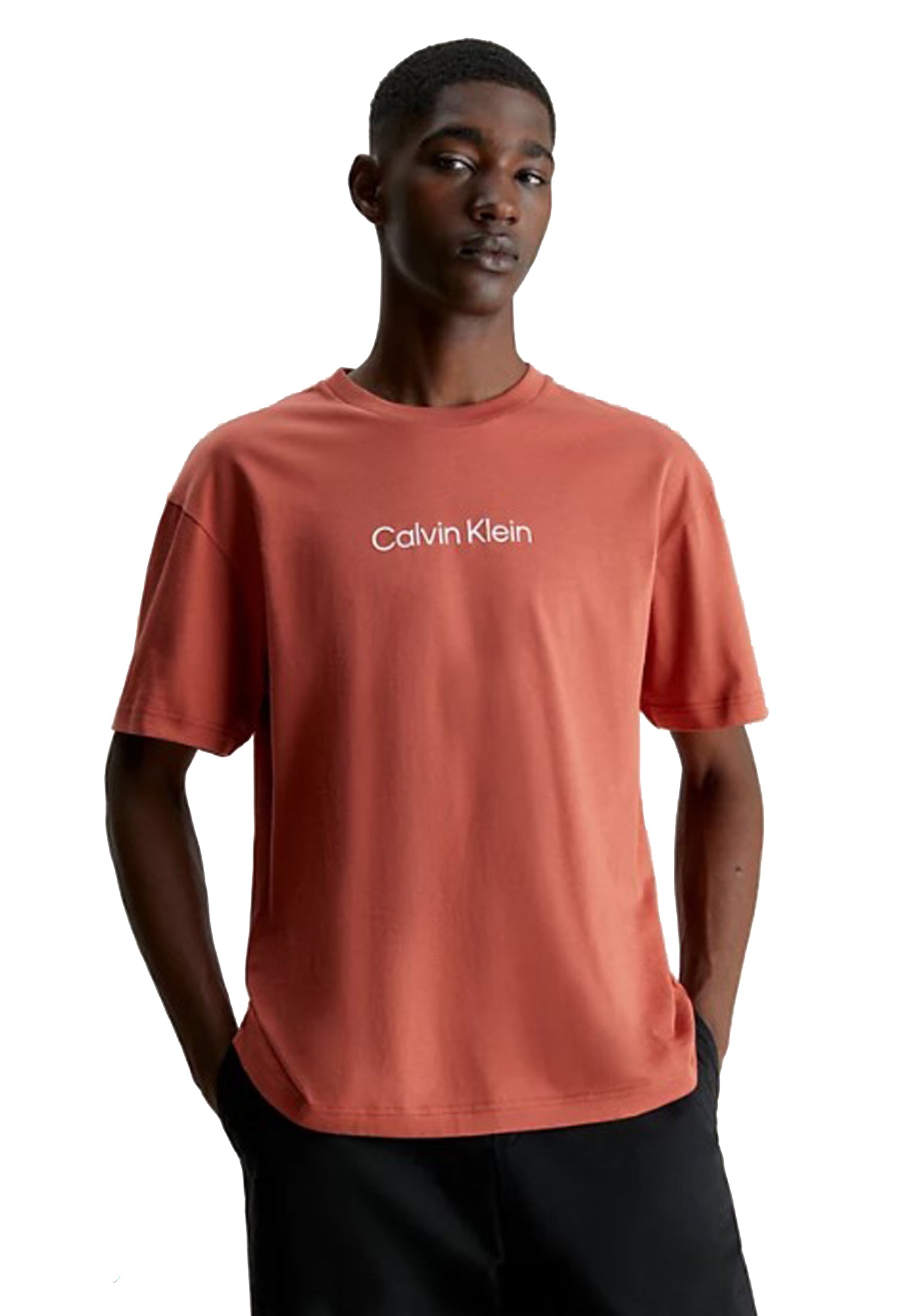 Calvin klein shirt red best sale