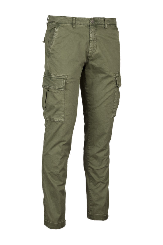 Green cargo trousers 40WEFT A23