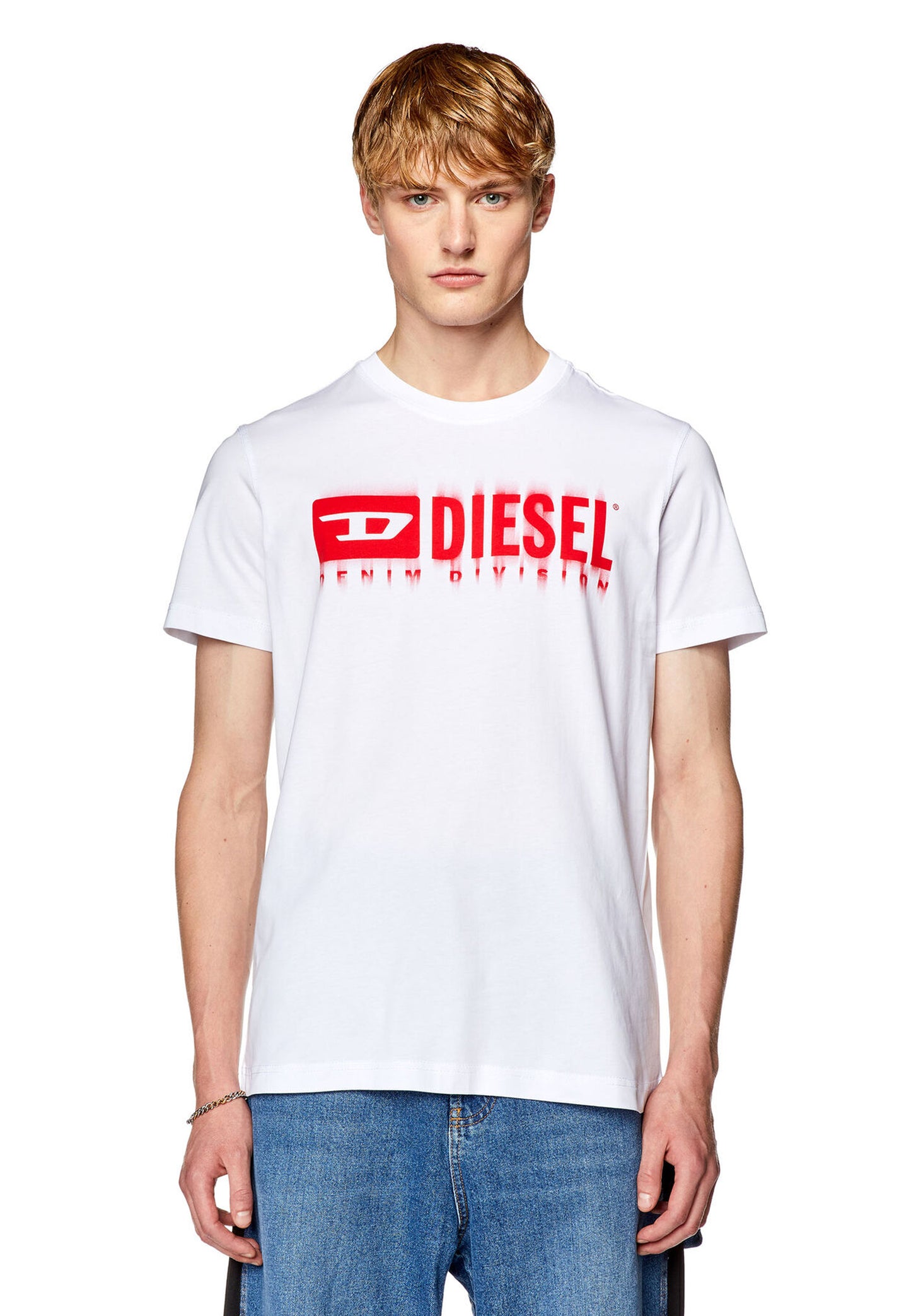 T-shirt girocollo cotone slim fit Diesel A23