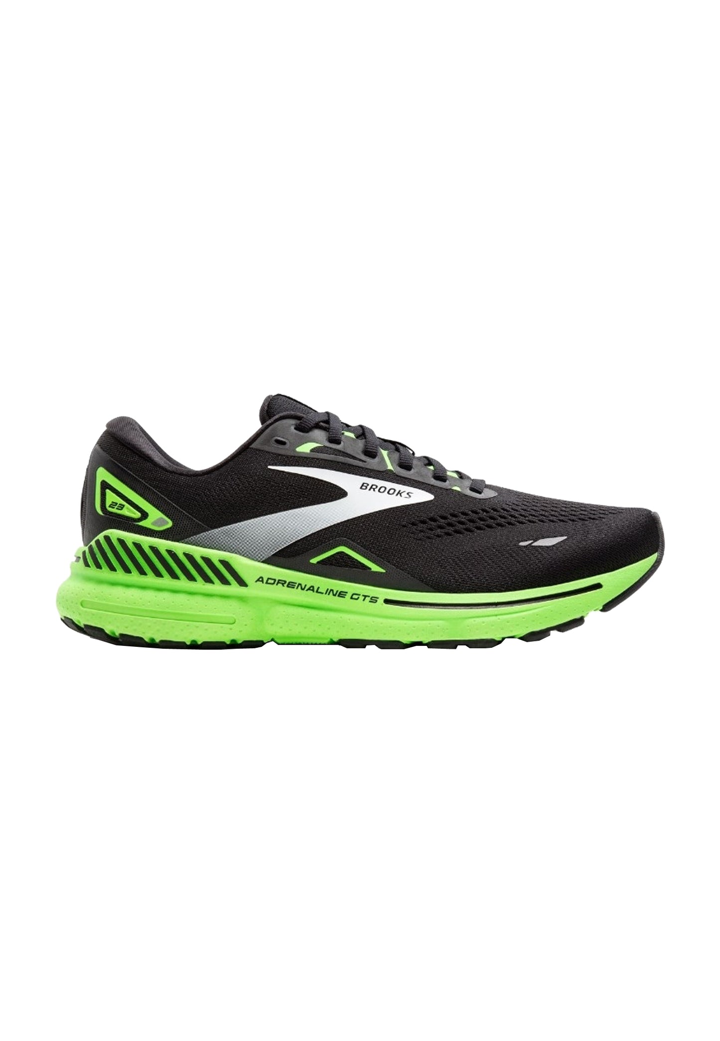 BROOKS ADRENALINE  GTS 23 1103911D050BLACK  GREEN WHITE