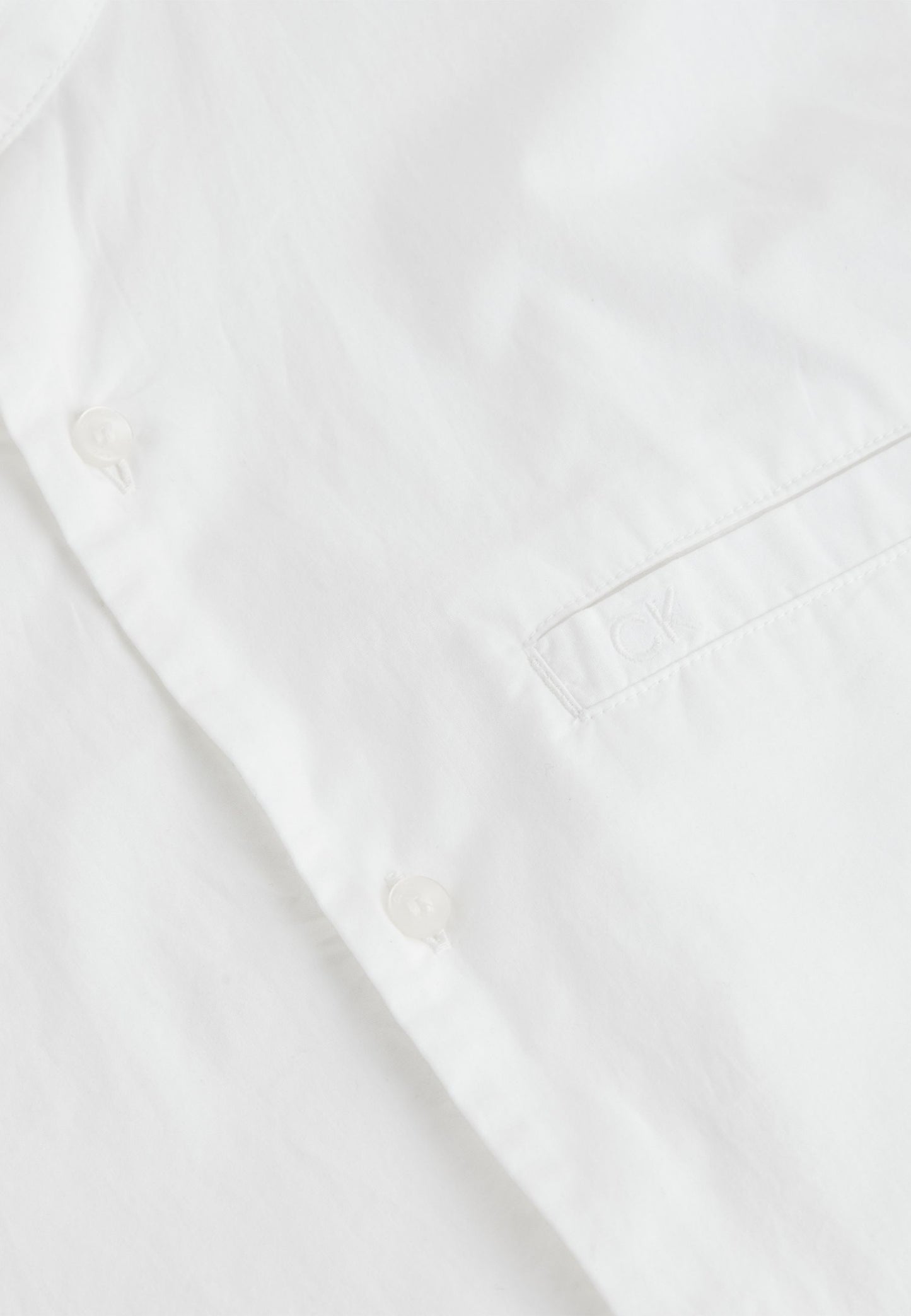 Calvin Klein P24 Light White Poplin Shirt