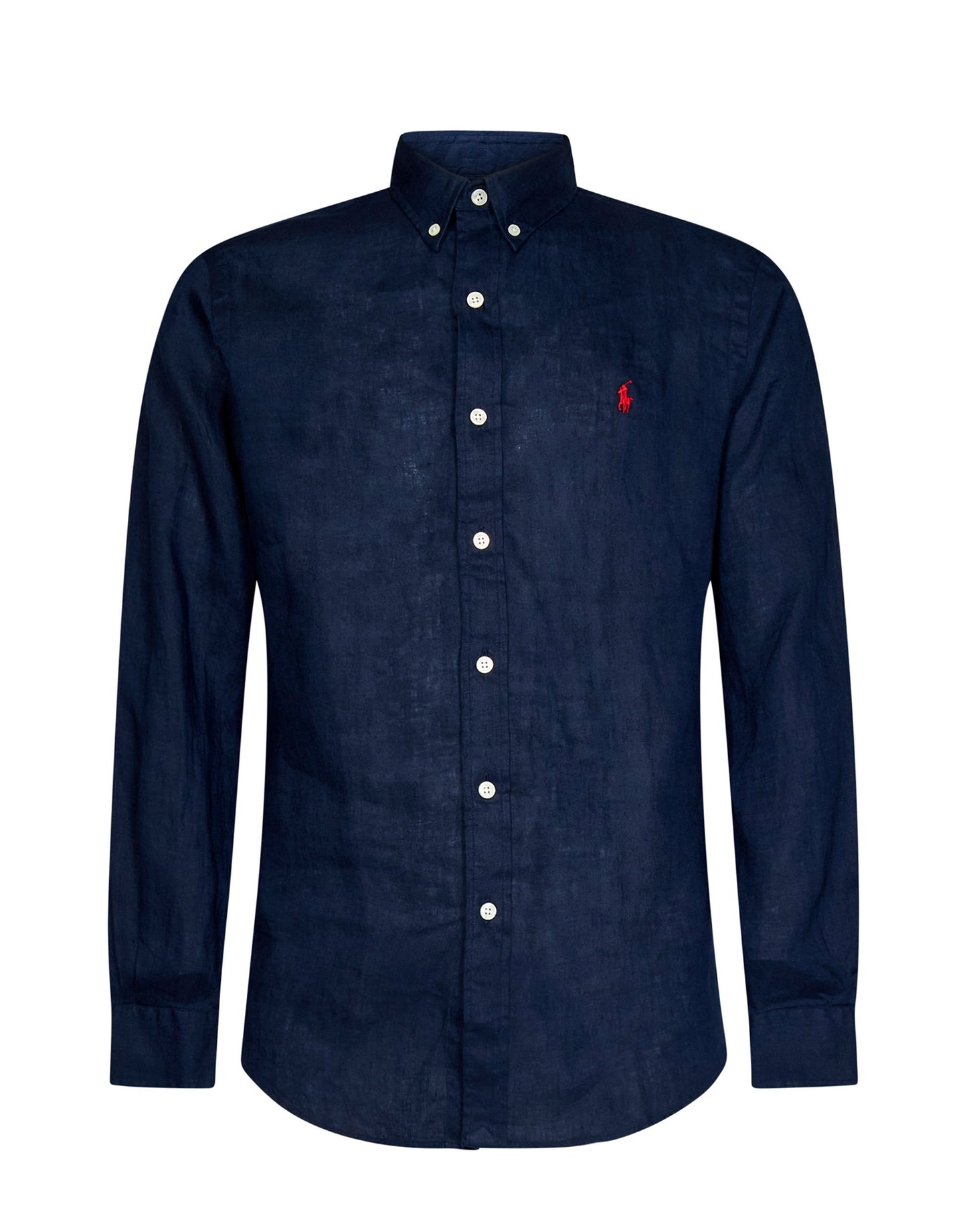 Polo Ralph Lauren Dark Blue Linen Shirt