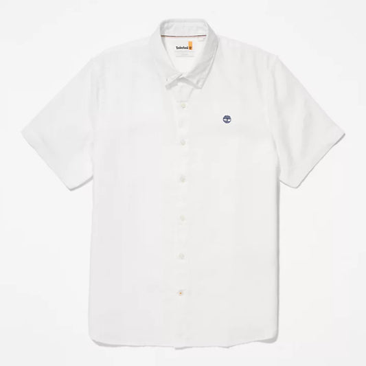 Timberland P24 White Linen Short Sleeve Shirt