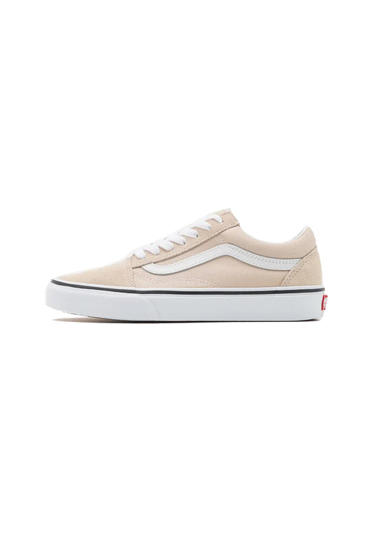 Scarpe Sneakerd Pelle Old Skool Theory Sand Vans A23