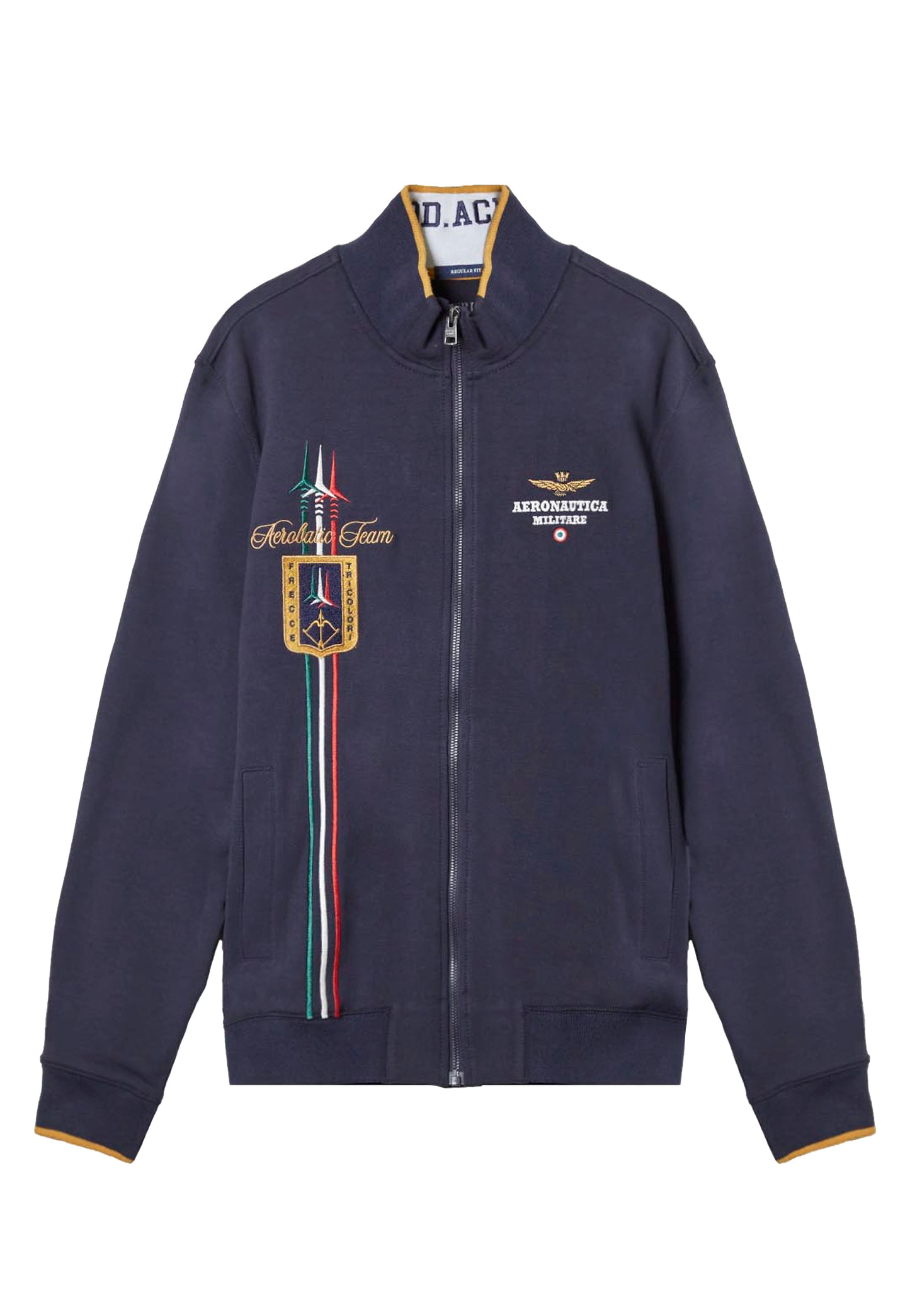 Felpa con cerniera blu Frecce Tricolori Aeronautica Militare P24