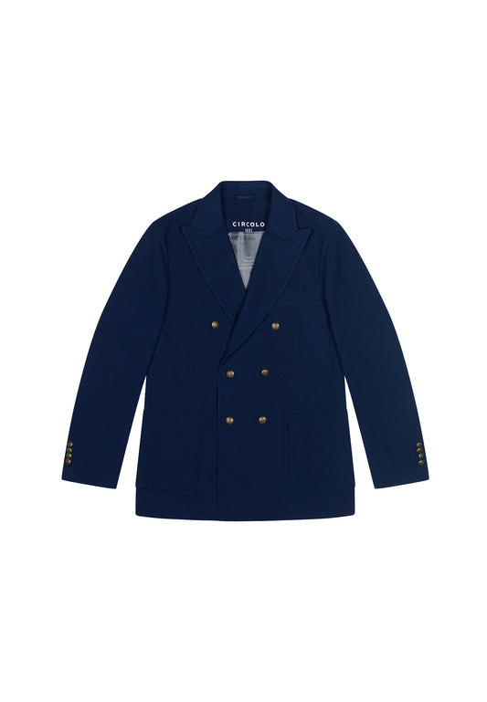 Diagonal Circolo 1901 P24 double-breasted wool blazer jacket