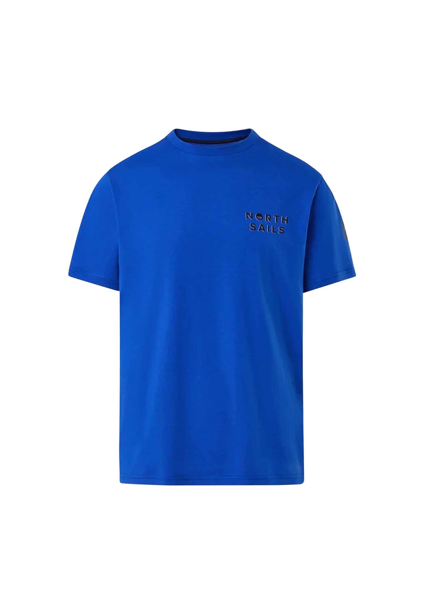 T-shirt girocollo blu elettrico cotone stampa kitesurf North Sails P24