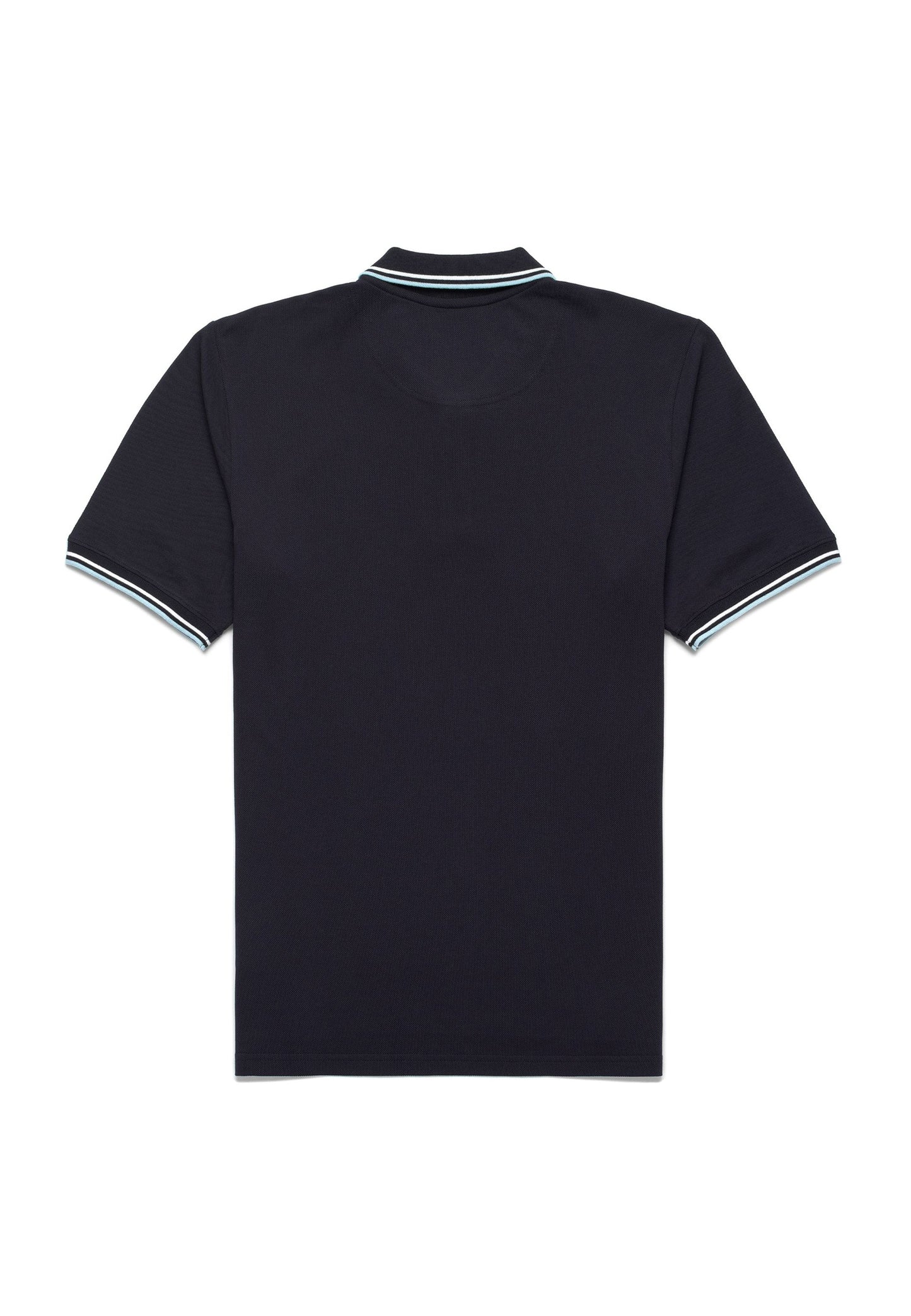 Berth Sebago P24 blue cotton polo shirt